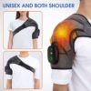 Heated Vibration Shoulder Therapy Brace