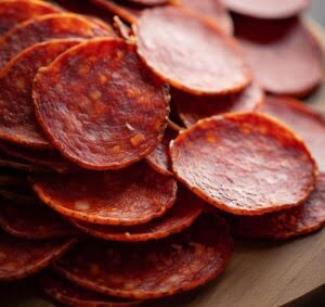 Keto Pepperoni Chips - keto snack recipes