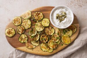Keto Zucchini Chips - keto snack recipes