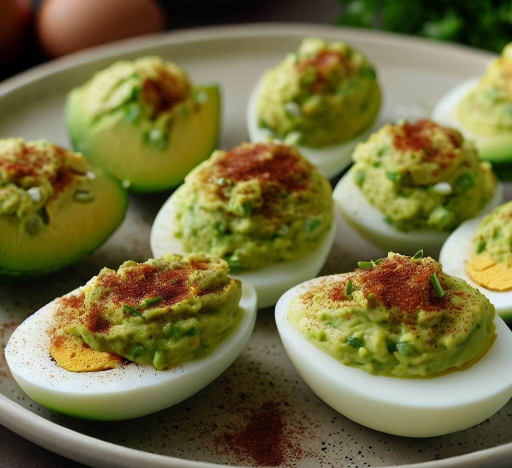 How to Make Keto Avocado Deviled Eggs