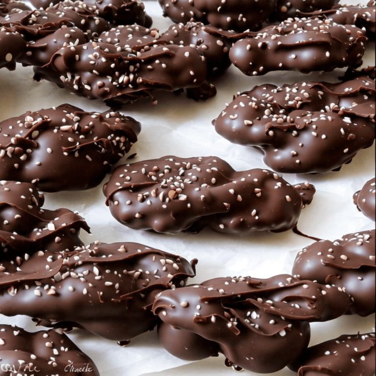 Keto Chocolate Almond Clusters