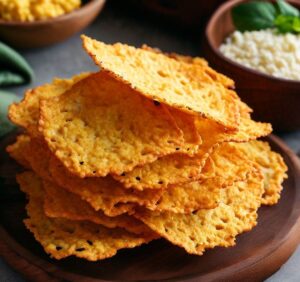 Keto Cheese Crisps