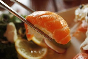 Sushi which includes fatty fish | placeholder for Anti-Inflammatory Foods