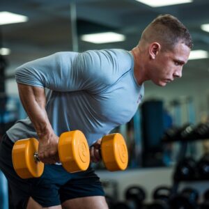 Bent-over Dumbbell Rows | placeholder for Best Rear Delt Exercises