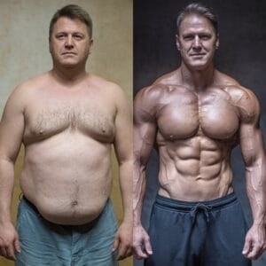 The Easiest Way to Get Lean (From 30% to 10% Body Fat) | The German Technique That Helped This 45-Year-Old Dad Lose 60 Pounds | Unbelievable: 60-Something Sheds 20%+ Body Fat! His 3 "Ageless Body" Secrets Revealed (You Can Do This!)