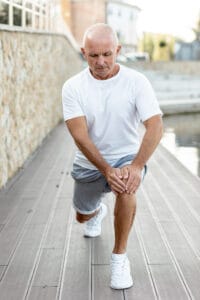 elderly man doing lunges | From Wheelchair to Walking: 7 Exercises That Saved My Joints at 65
