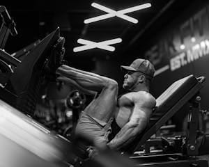 Strong muscular man performing leg press exercise in a modern gym setting. | This Gym Machine Is Destroying Your Body (And You're Probably Using It Wrong)