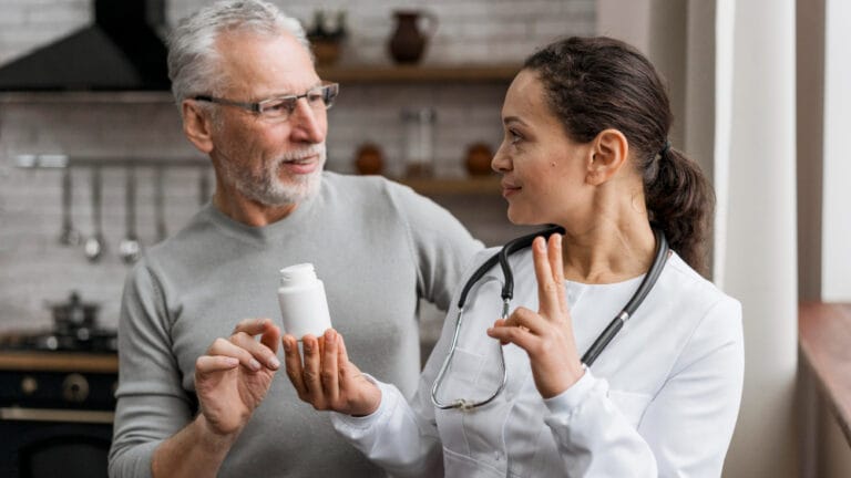 Doctor presenting recovery treatment | Longevity Scientists Reveal: The ONLY NAD+ Supplements Worth Your Money