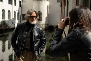 mature couple having fun