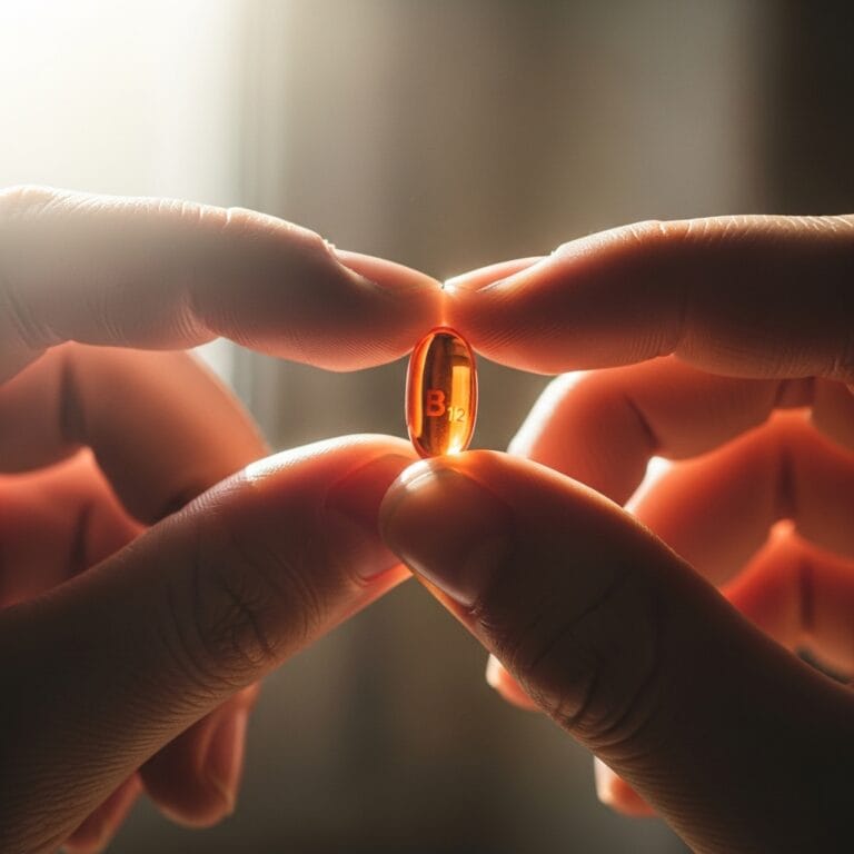 orange transparent supplement | b12 supplement