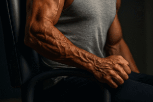 strong arm, chair exercise